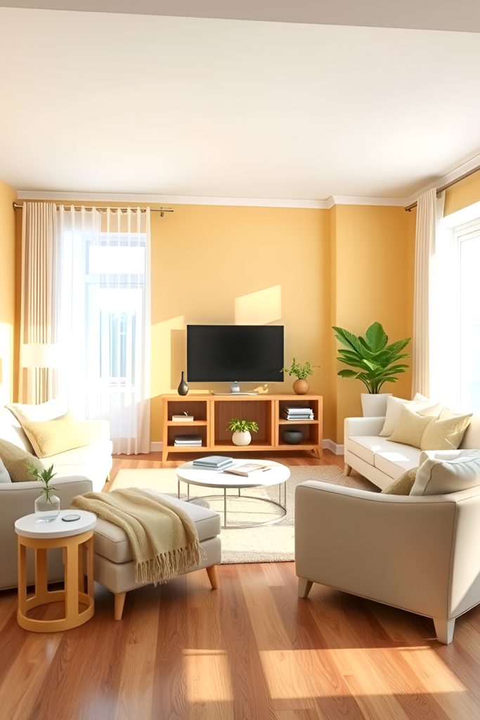 Bright & Airy Minimalism with Soft Yellow Accents