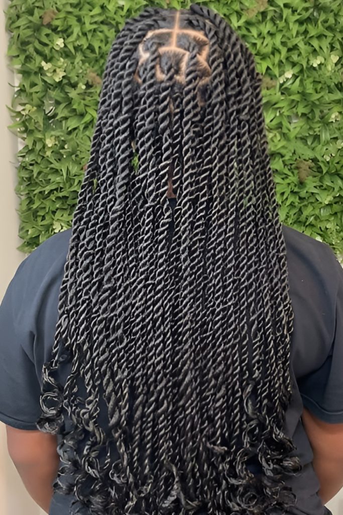 Chic and Elegant Senegalese Twists