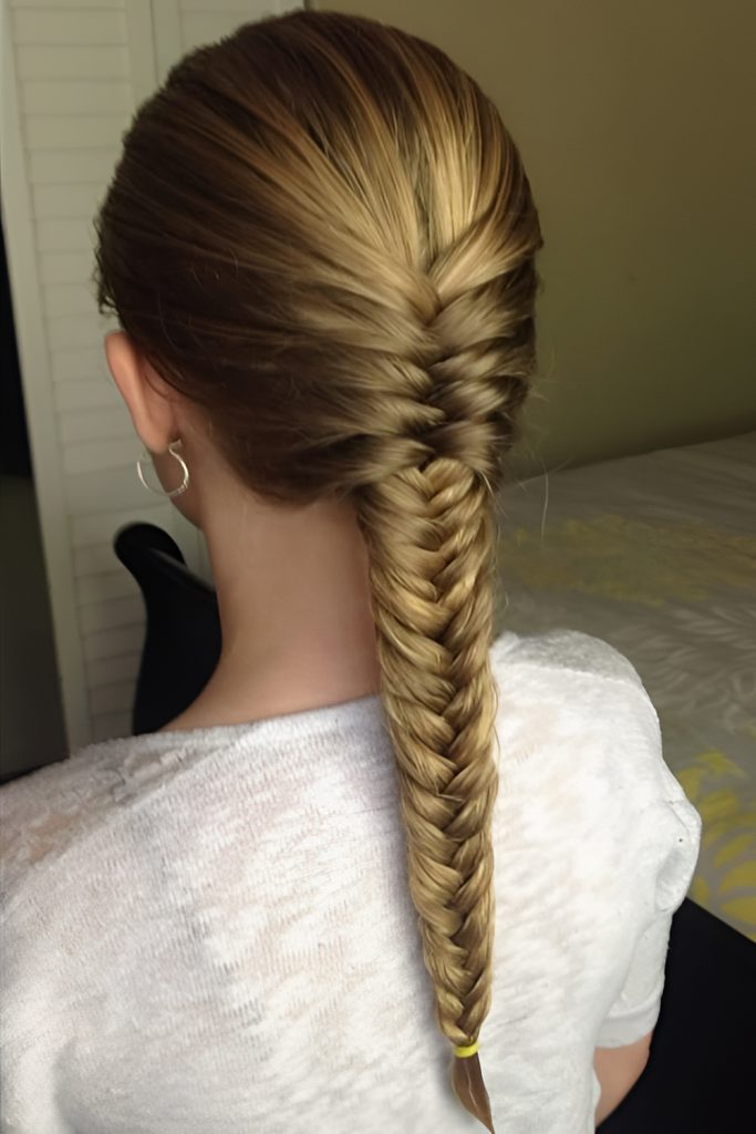 Chic and Original Fishtail Braids