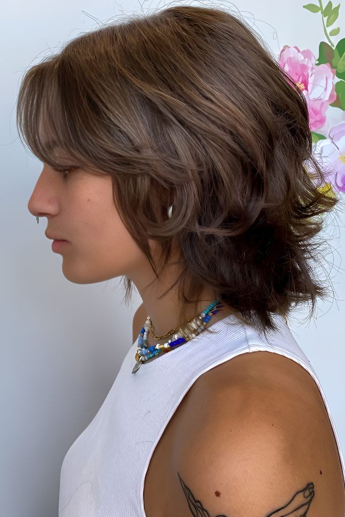 Choppy Shag Cuts for an Edgy, Full Looking Cut