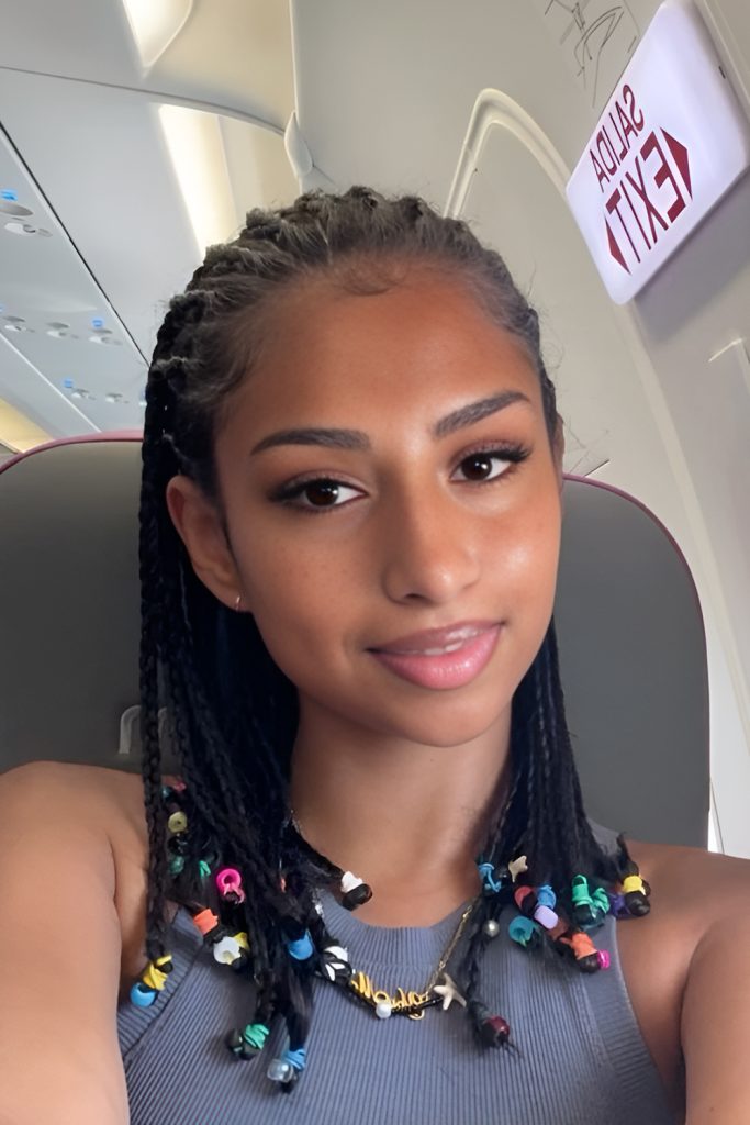 Classic and Creative Cornrows with Beads