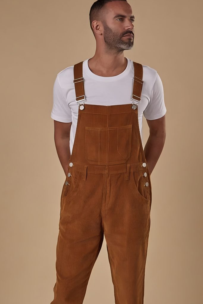 Corduroy Jumpsuits & Beanies