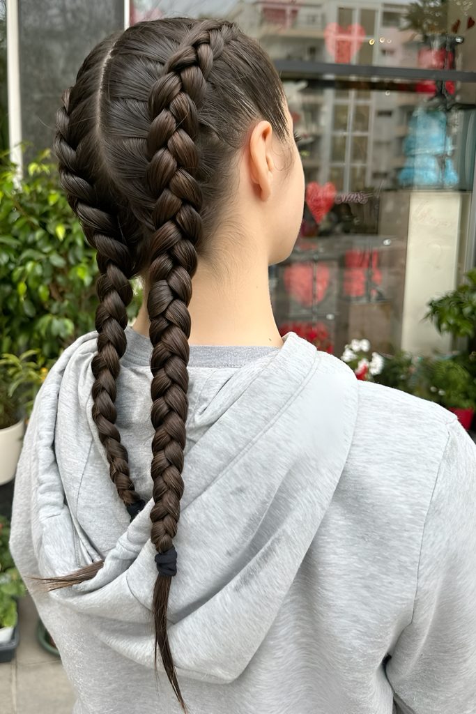 Effortlessly Elegant French Braids