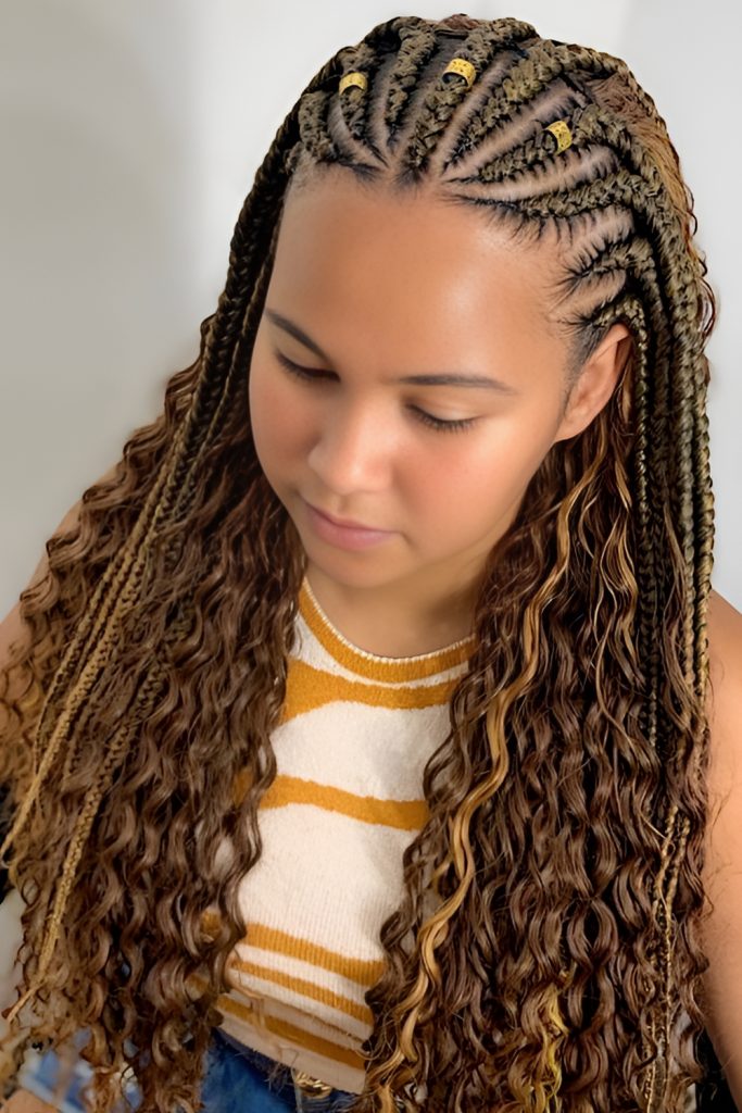 Effortlessly Stylish Bohemian Braids