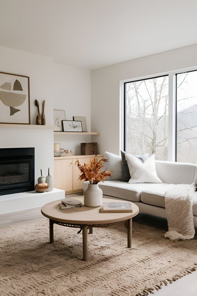 Emphasize Cozy Minimalist Nooks