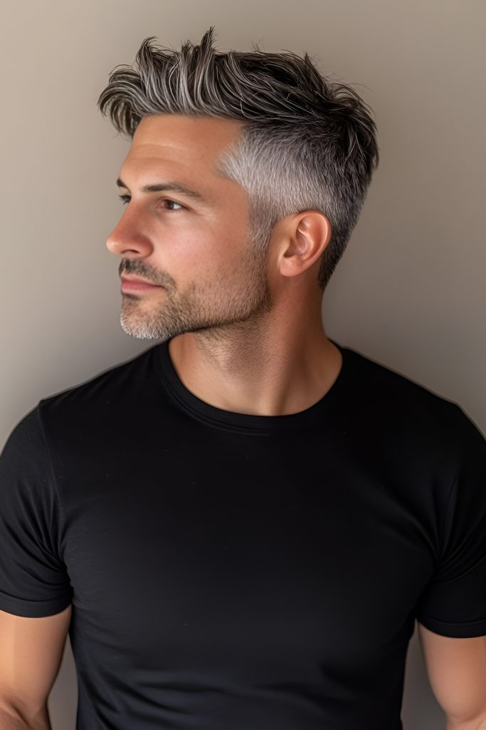 Faux Hawk Edgy and Lifting