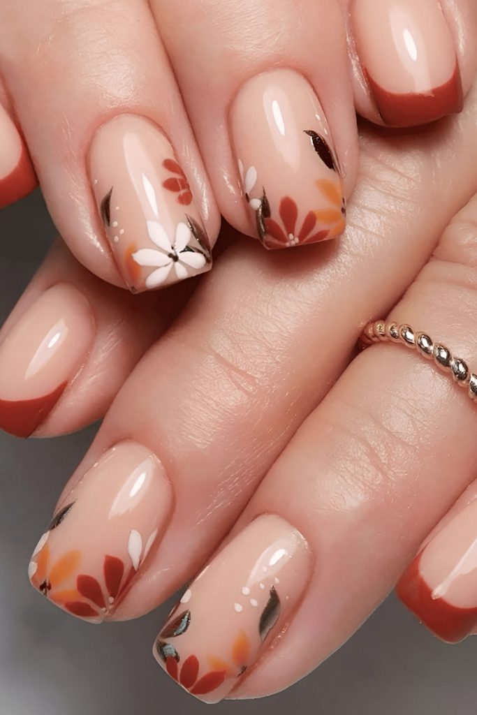 French Tips with a Seasonal Twist