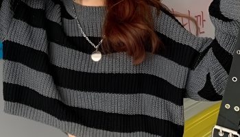 Graphic Prints Graphic Sweater and Solid Basics