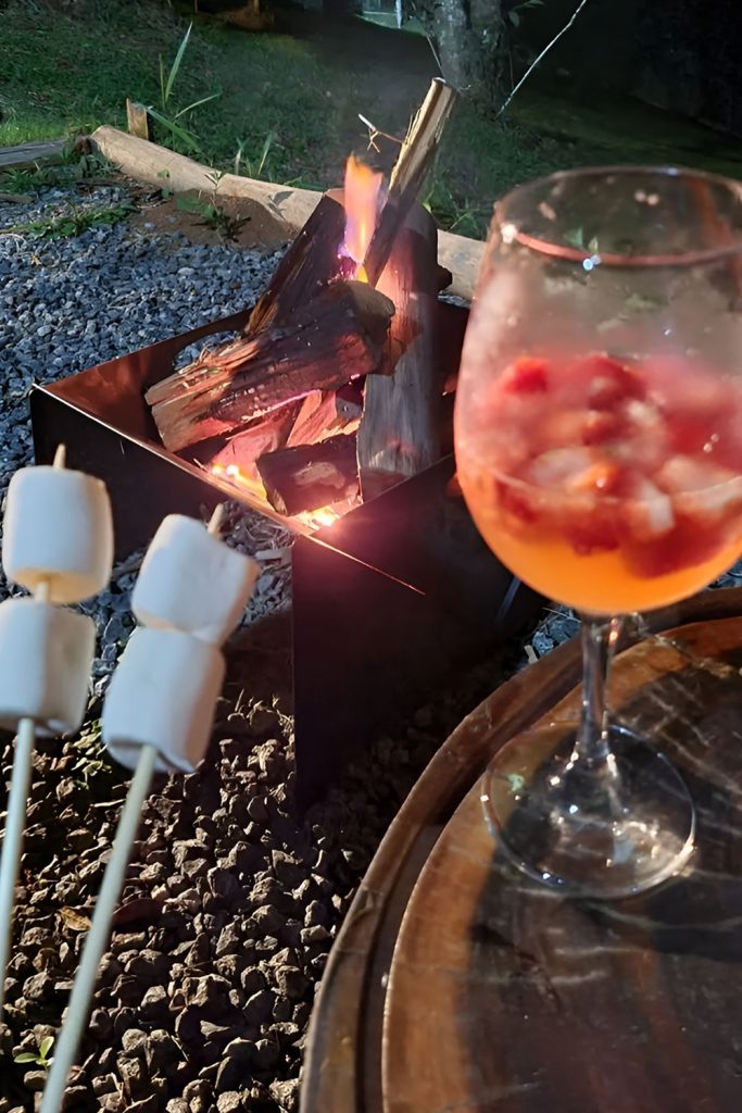 Have a Fireside Night with Mulled Wine and Marshmallows