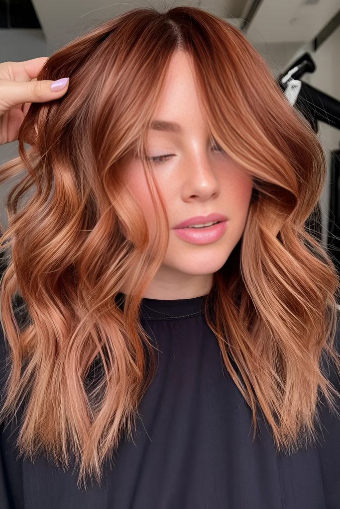 How Auburn Takes Blonde Balayage to the Next Level