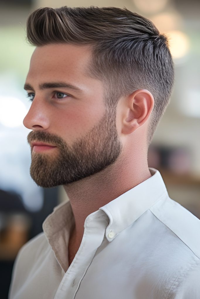 Ivy League Cut on Balding Hairlines