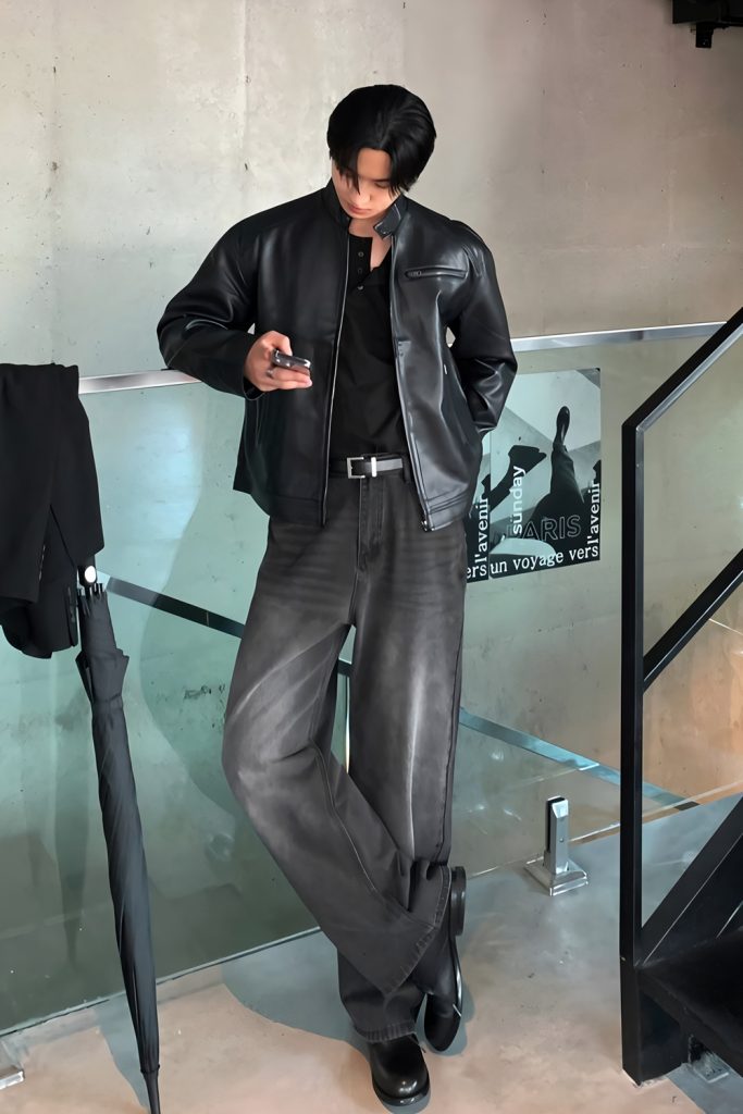 Leather Jackets With a Street Twist