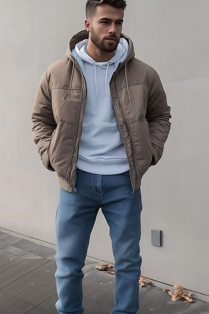 Longline Jackets With Beanies
