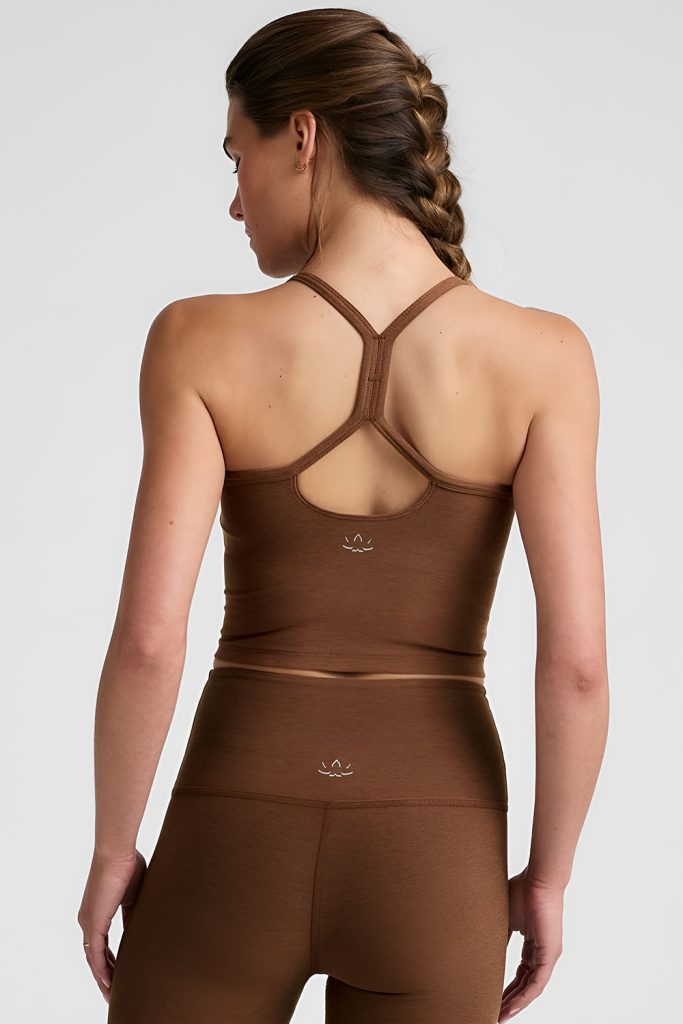 Mid Rise Leggings and Open Back Tanks