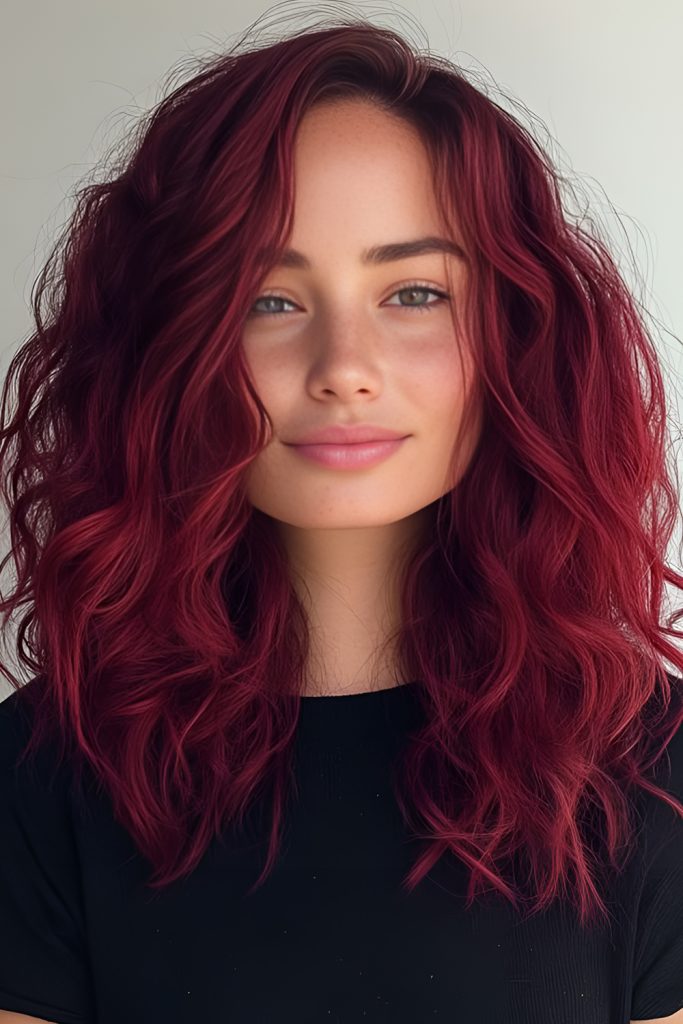 Mulled Wine Hair for Daring Autumn Energy