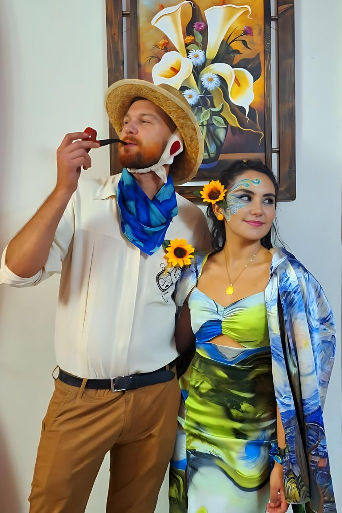 Painter and Their Living Masterpiece