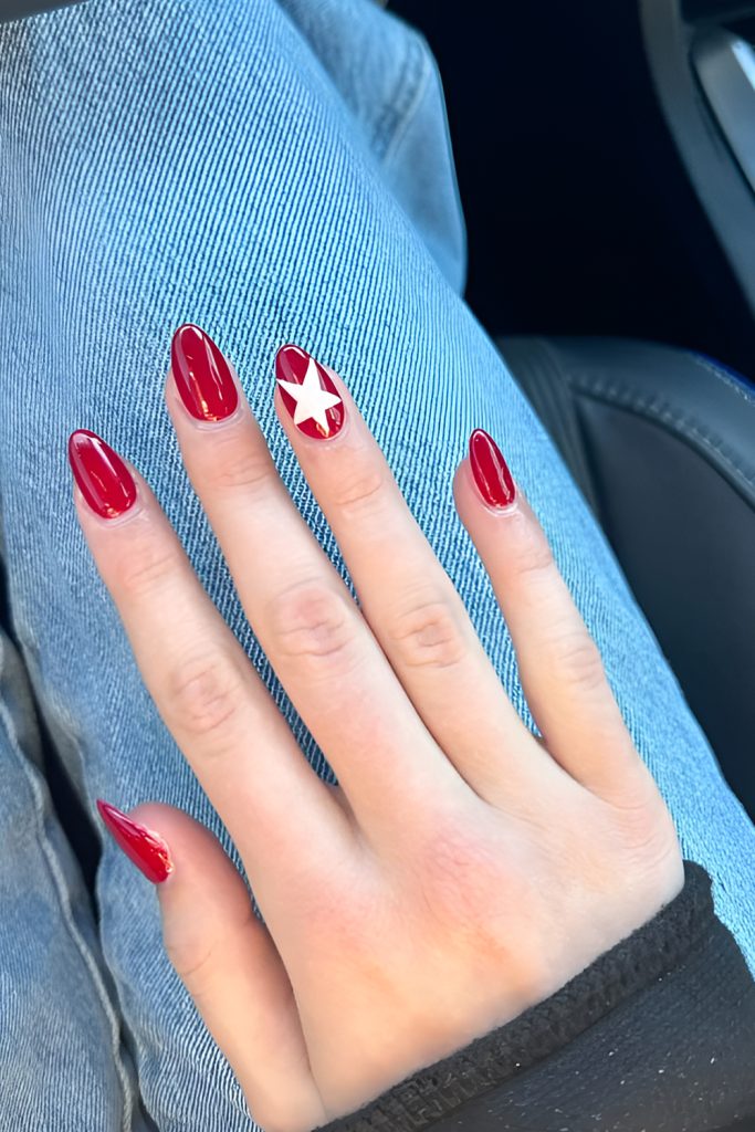 Red Shades in Sheer Finishes for a Juvenile Twist