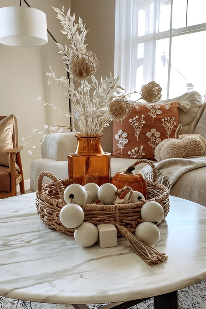 Replace Summer Decor with Seasonal Accents