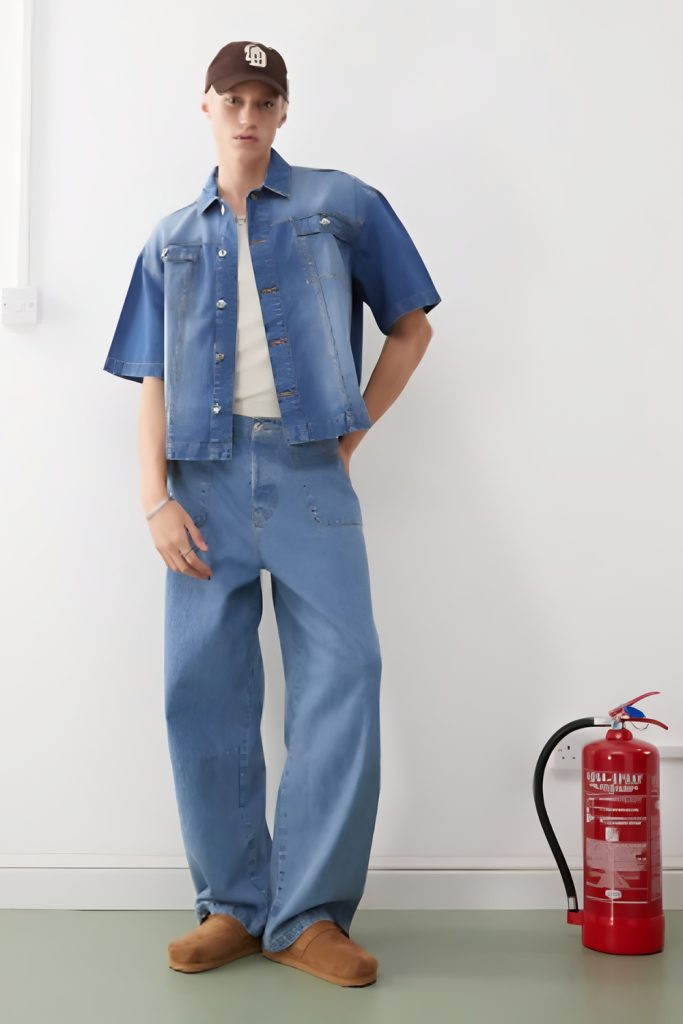 Rugby Shirts & Loose Denim