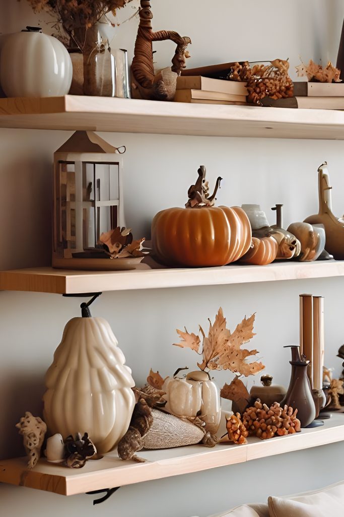 Scale Down Your Mantel or Shelf Decor