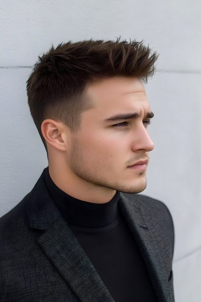Short Spiky Fade