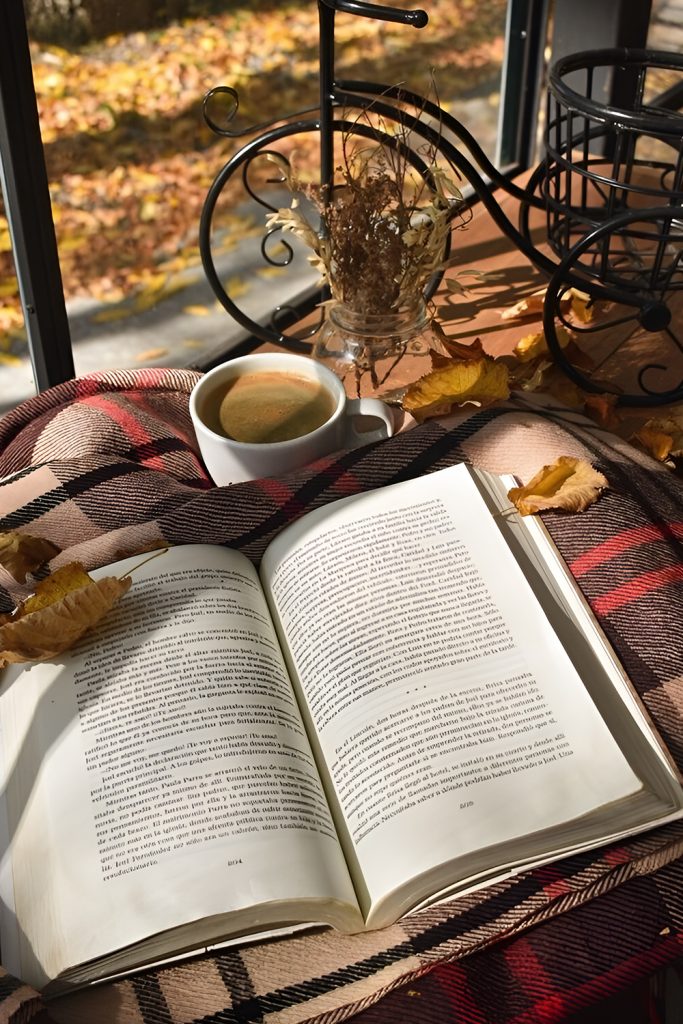 Snuggle Up with a Good Book and a Cup of Something Warm