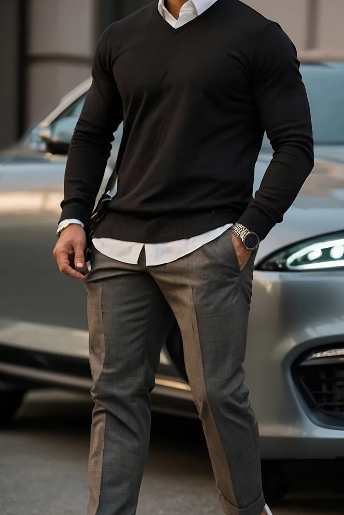 Sophisticated Swag Blending Smart Pieces with Street Elements