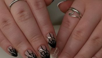 Spider Web Accents for a Subtle Creepy Cute Vibe