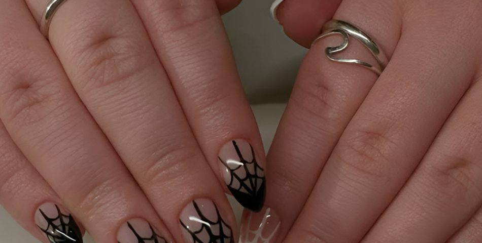 Spider Web Accents for a Subtle Creepy Cute Vibe