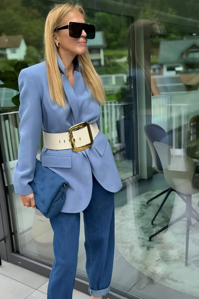 Statement Belts and Jewelry That Lean Fall