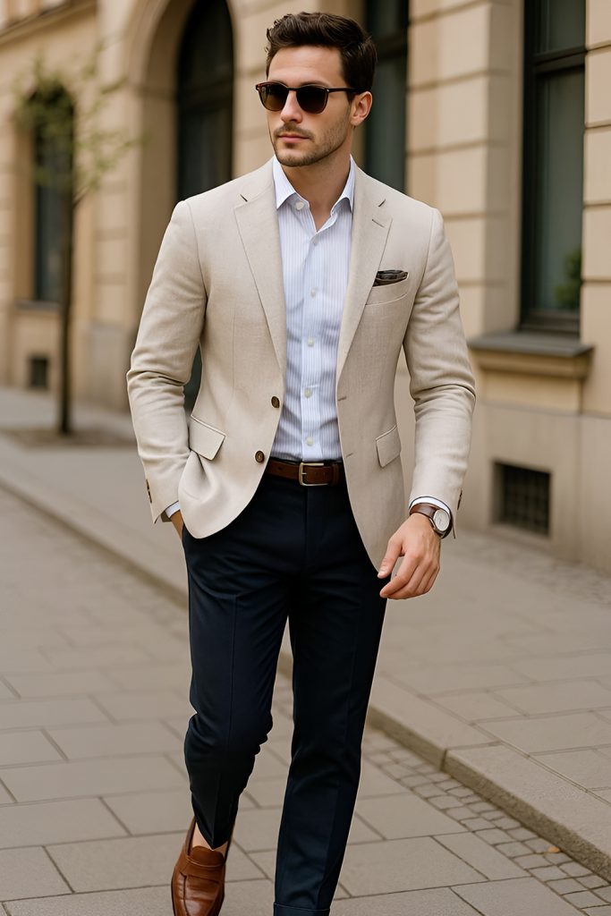 Suits and Blazers That Work Outside the Office