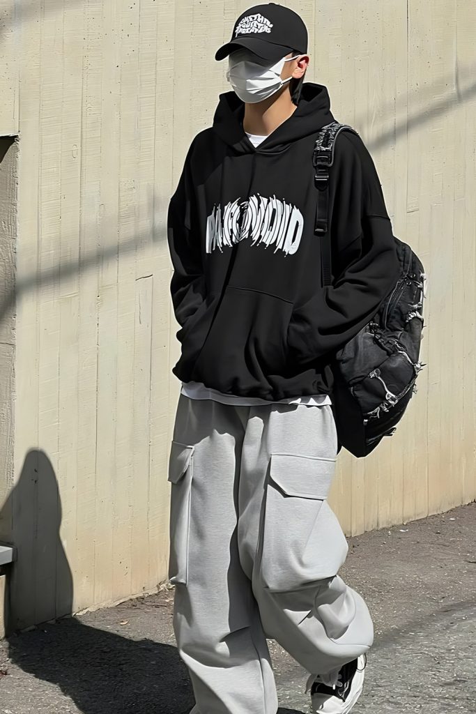The Oversized Hoodie + Cargo Pants Combo