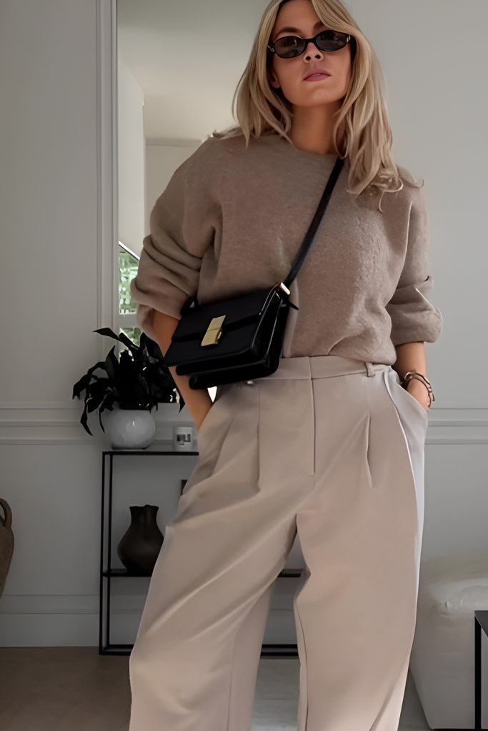 Transitional Outfits That Take Neutrals Through Late Fall