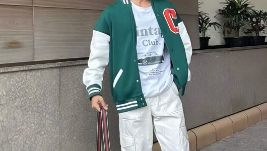 Varsity Jackets & Relaxed Trousers Sporty Meets Chill