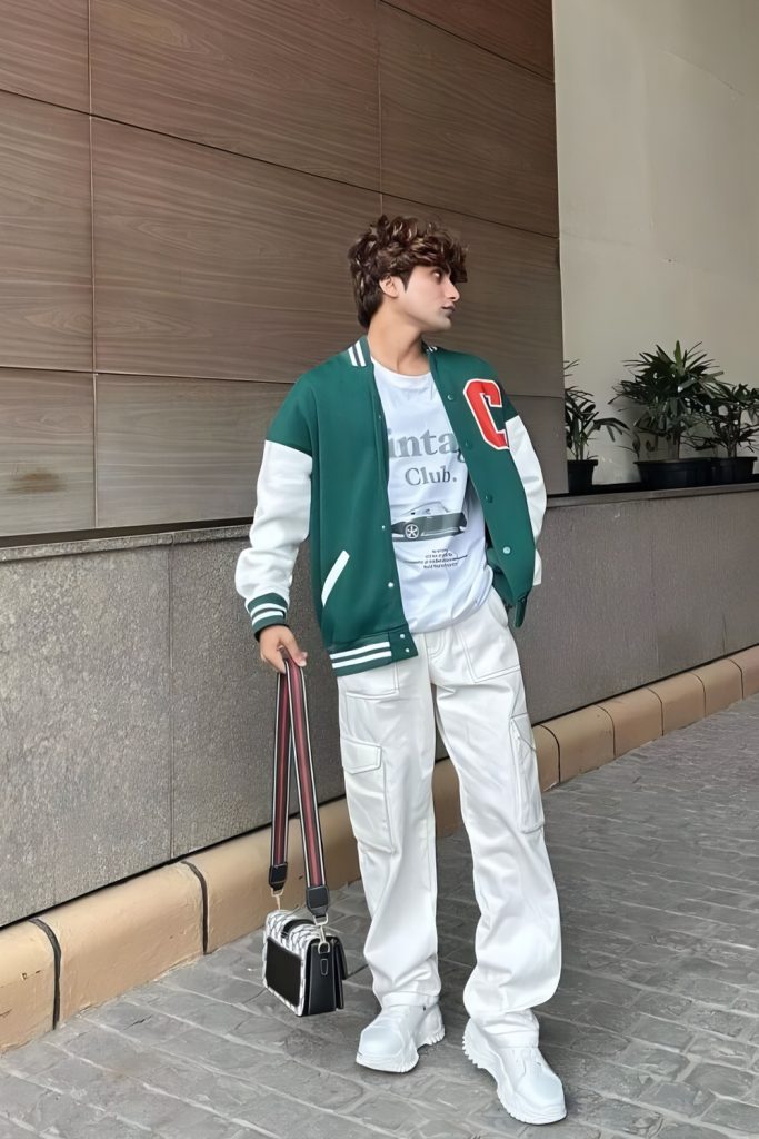 Varsity Jackets & Relaxed Trousers Sporty Meets Chill