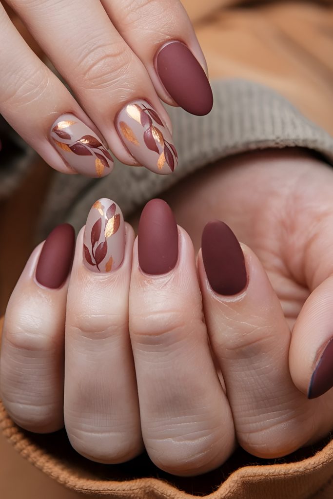 Warm Neutrals & Soft Gradient Nails
