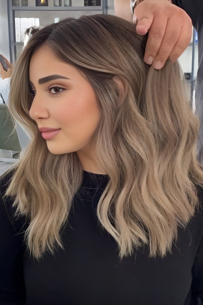 Warm Sandy Beige for a Soft, Transitional Look