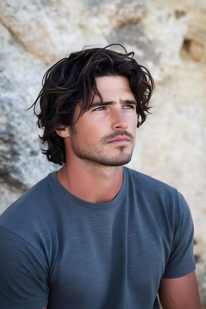 Wavy Medium Length Layers