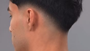A Drop Fade That Flatters Head Shape and Volume
