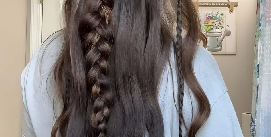A Loose and Boho Inspired Fishtail Braid