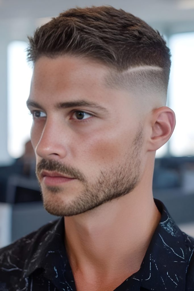 A Sleek and Precision Cut Razor Fade