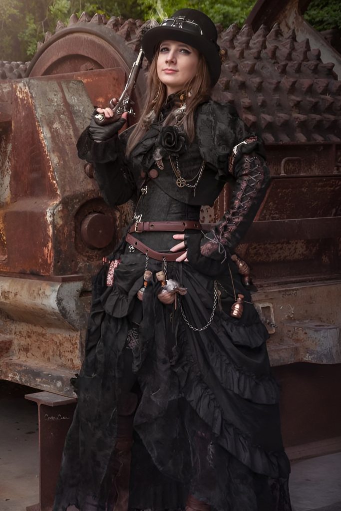 Add Steampunk Glamour to an Enchanting Sorceress