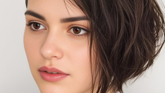 Asymmetrical Choppy Bob for a Dramatic Makeover