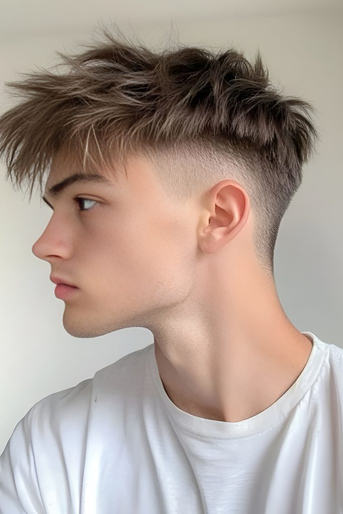 Asymmetrical French Crop with Inventive Lines
