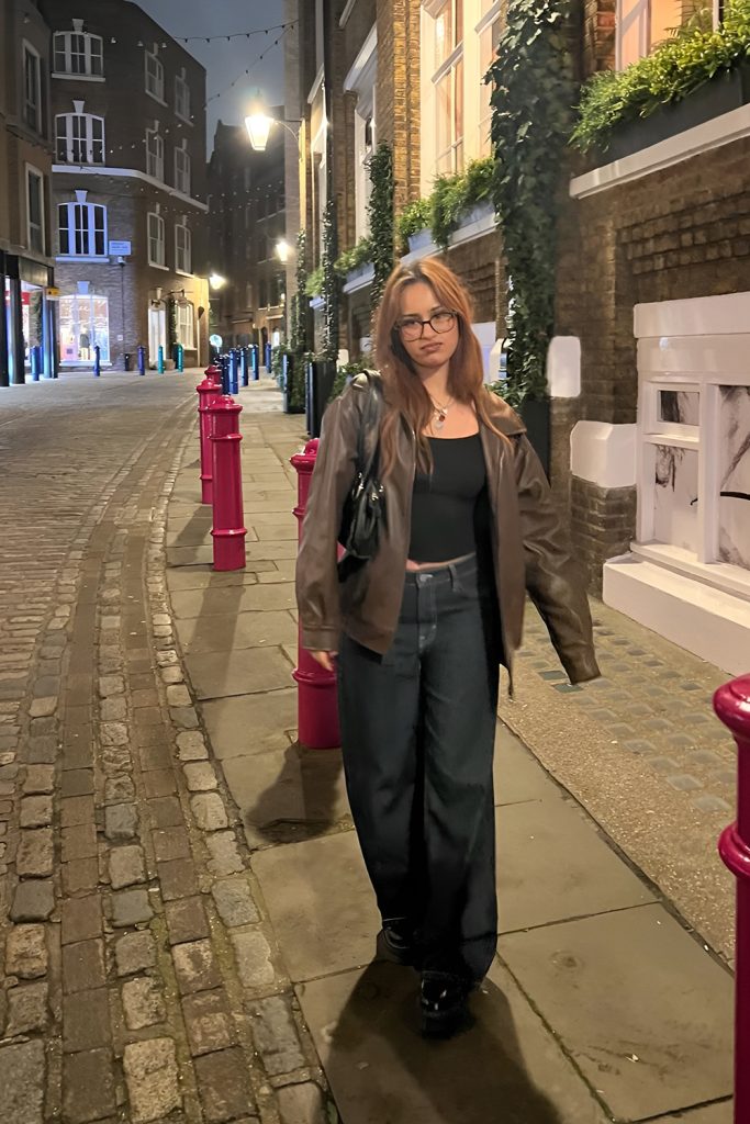 Baggy Jeans and Leather Jackets for Tough Vibes