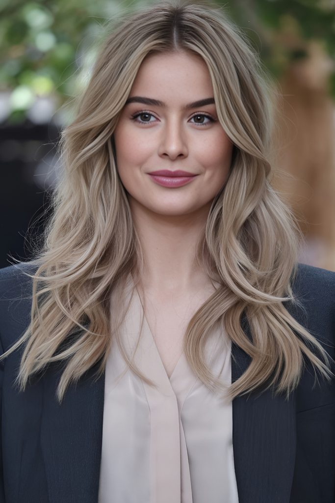 Beige Blonde Harmony with Muted Lowlights