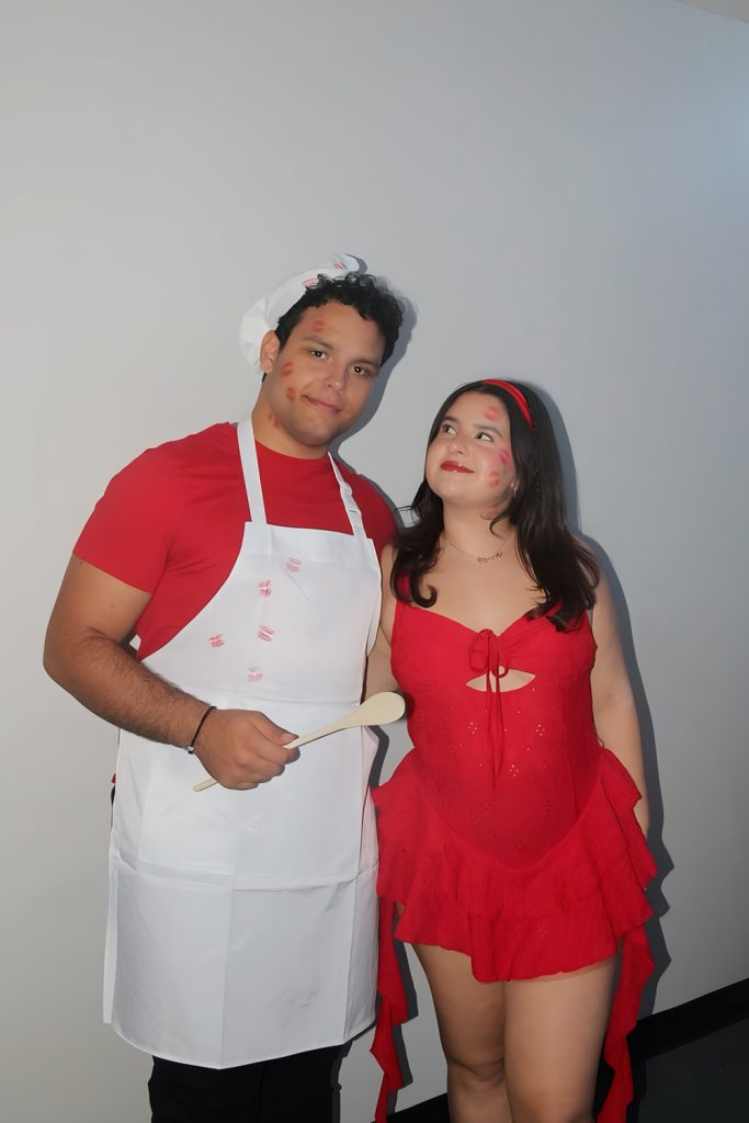 Chef and Ingredient Serving Up Laughs