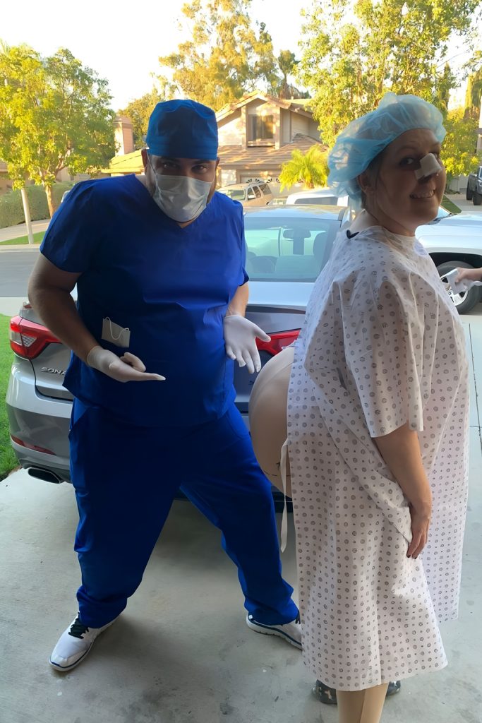 Doctor and Patient for a Sudden Role Play Spin