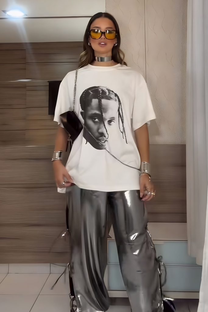 Futuristic Streetwear with Oversized Layers