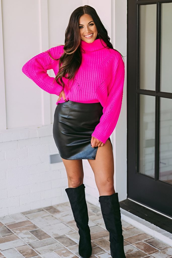 Getting into Rebel Barbie Mode with Hot Pink Vinyl